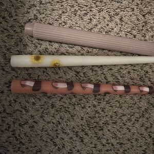 Set of Three Decorative Candles